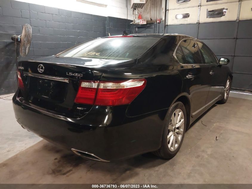 2009 Lexus Ls 460 VIN: JTHCL46F695000770 Lot: 36736793