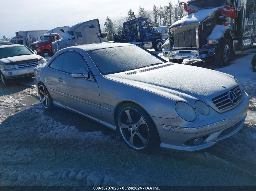 2003 Mercedes-Benz Cl-Class 5.5L Amg VIN: WDBPJ74J63A036828 Lot: 36737026