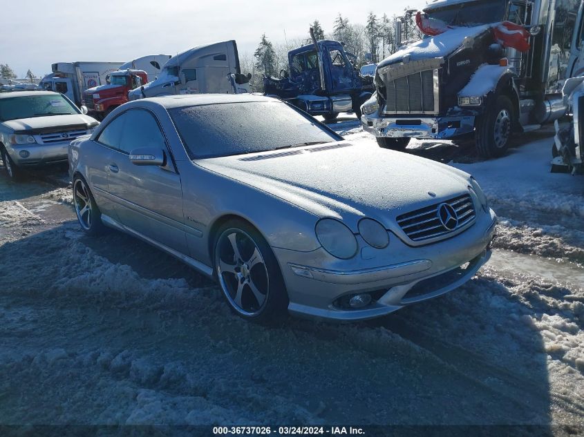 2003 Mercedes-Benz Cl-Class 5.5L Amg VIN: WDBPJ74J63A036828 Lot: 36737026