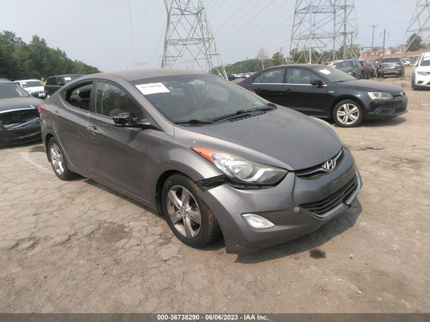 2013 Hyundai Elantra Gls VIN: 5NPDH4AE9DH173293 Lot: 36738290