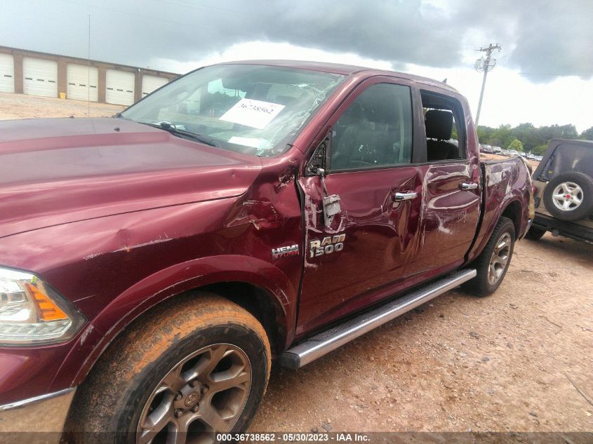 2017 Ram 1500 Laramie 4X4 5'7" Box VIN: 1C6RR7NT7HS614298 Lot: 36738562