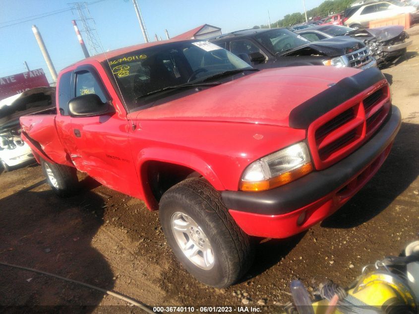 2002 Dodge Dakota Sport VIN: 1B7GG32N22S510507 Lot: 36740110