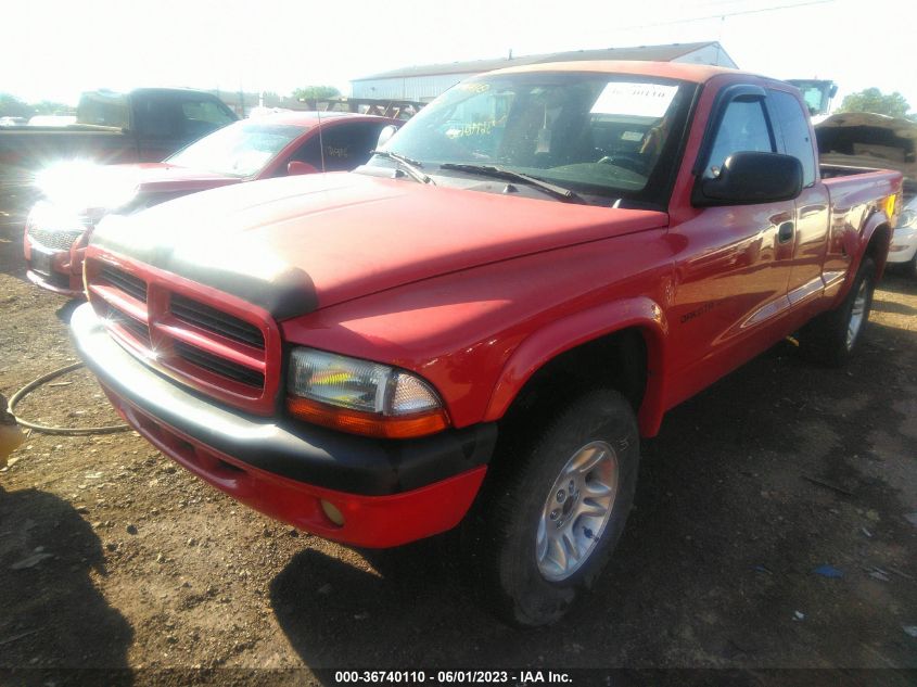 2002 Dodge Dakota Sport VIN: 1B7GG32N22S510507 Lot: 36740110