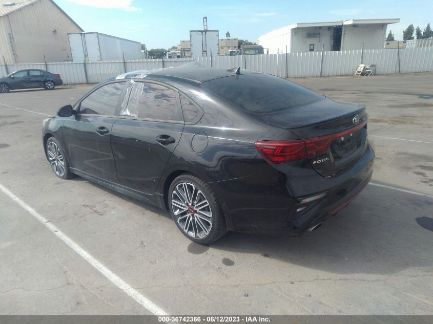 2021 Kia Forte Gt Manual VIN: 3KPF44AC9ME415975 Lot: 36742366