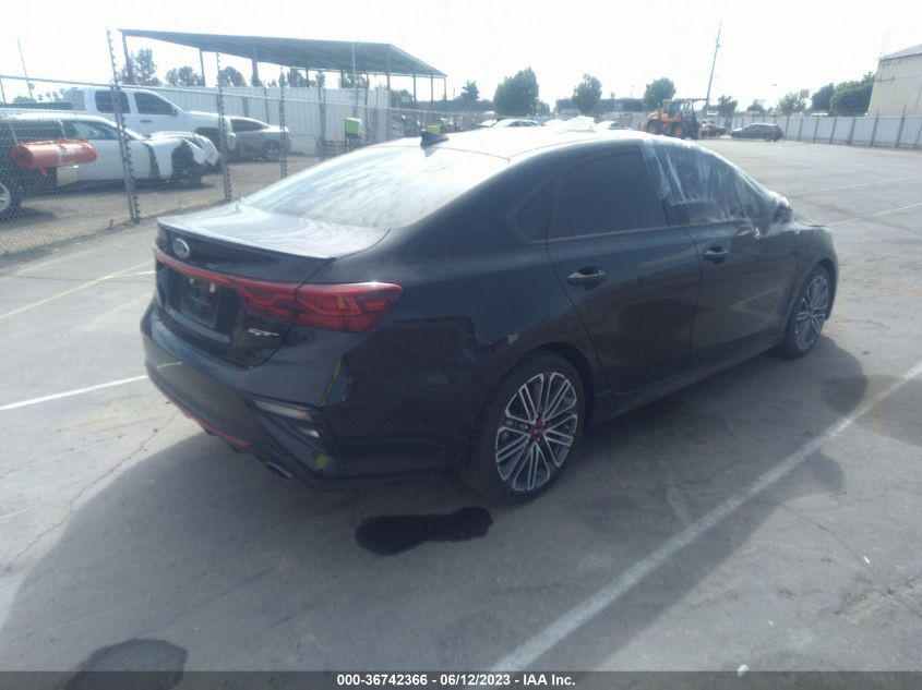 2021 Kia Forte Gt Manual VIN: 3KPF44AC9ME415975 Lot: 36742366