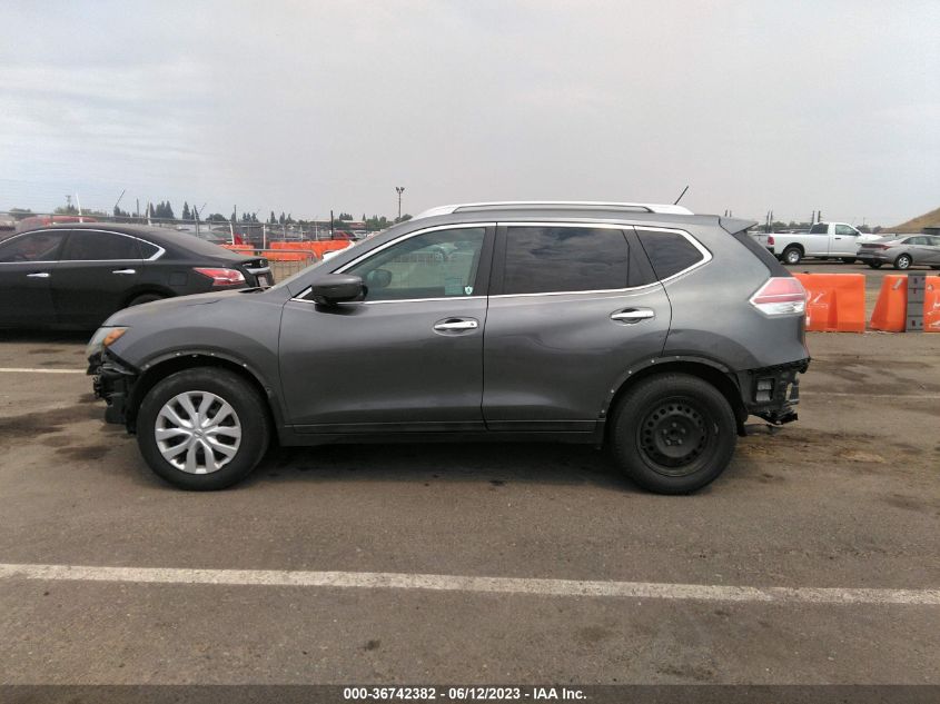 2016 Nissan Rogue S VIN: 5N1AT2MN5GC801749 Lot: 36742382