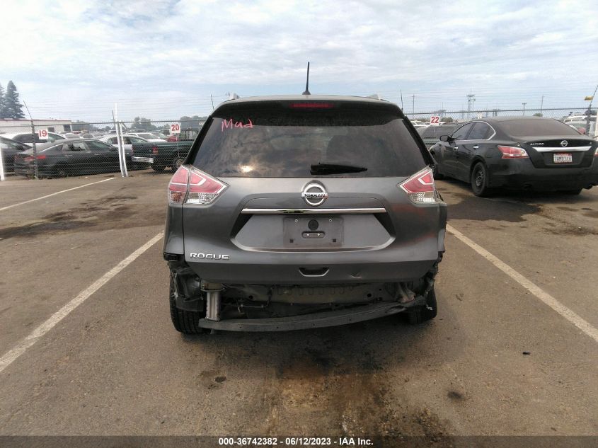 2016 Nissan Rogue S VIN: 5N1AT2MN5GC801749 Lot: 36742382