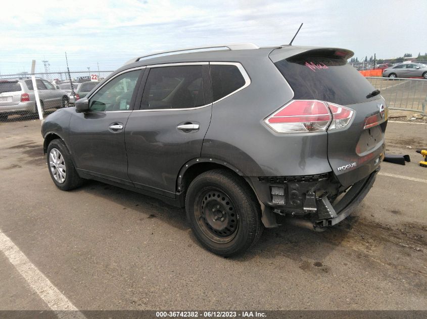 2016 Nissan Rogue S VIN: 5N1AT2MN5GC801749 Lot: 36742382