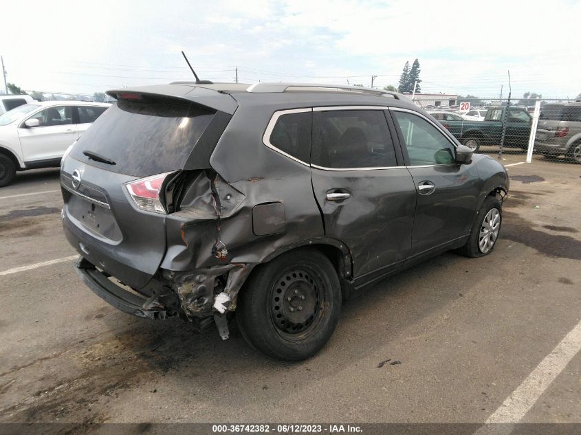 2016 Nissan Rogue S VIN: 5N1AT2MN5GC801749 Lot: 36742382