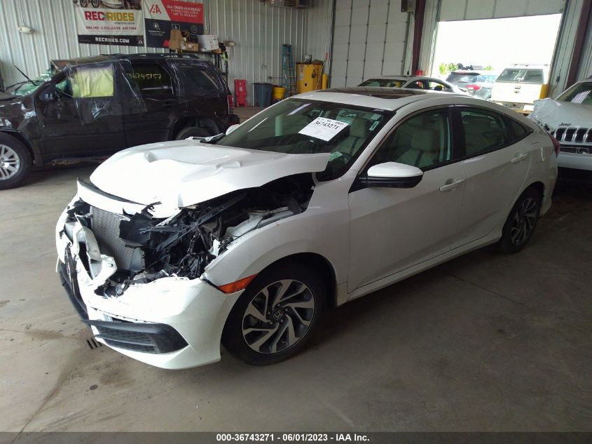 2018 Honda Civic Ex VIN: 2HGFC2F70JH515905 Lot: 36743271