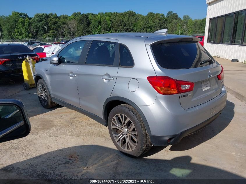 2017 Mitsubishi Outlander Sport 2.0 Es VIN: JA4AP3AU4HZ002452 Lot: 36744371