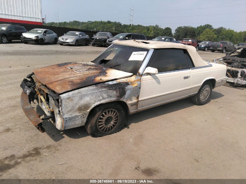 1986 Chrysler Lebaron VIN: 1C3BC55EXGG179851 Lot: 36745881