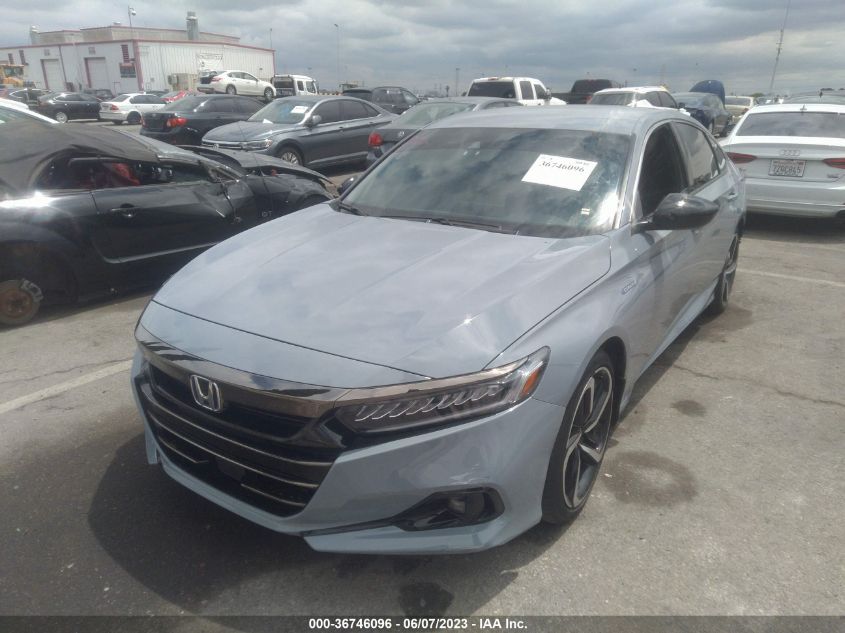 2022 Honda Accord Hybrid Sport VIN: 1HGCV3F21NA013416 Lot: 36746096