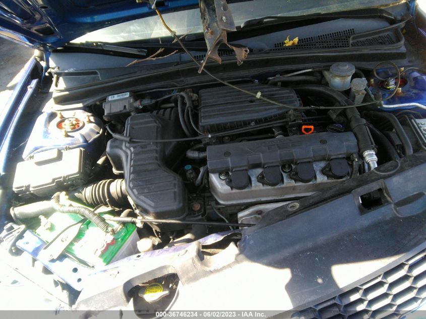 2004 Honda Civic Ex VIN: 1HGEM21944L084350 Lot: 40009864