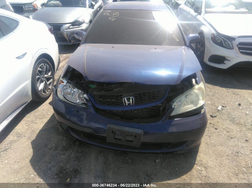 2004 Honda Civic Ex VIN: 1HGEM21944L084350 Lot: 40009864