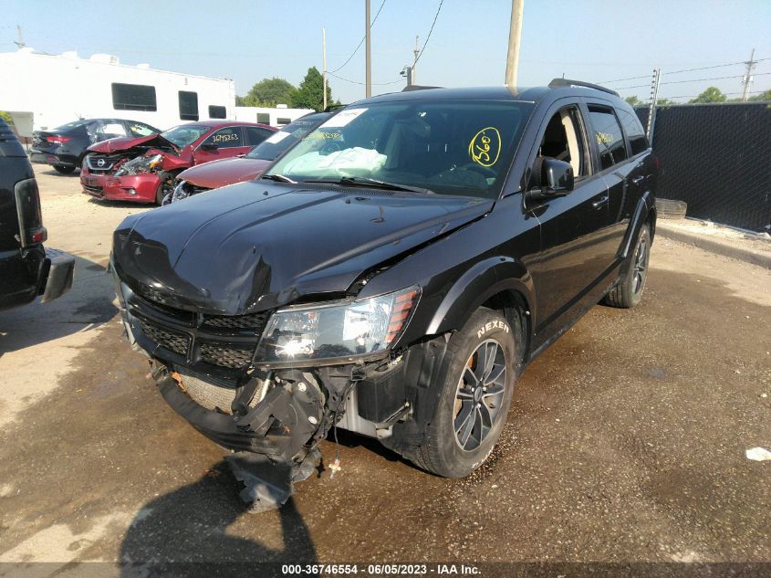 2019 Dodge Journey Se VIN: 3C4PDCBB8KT756247 Lot: 36746554