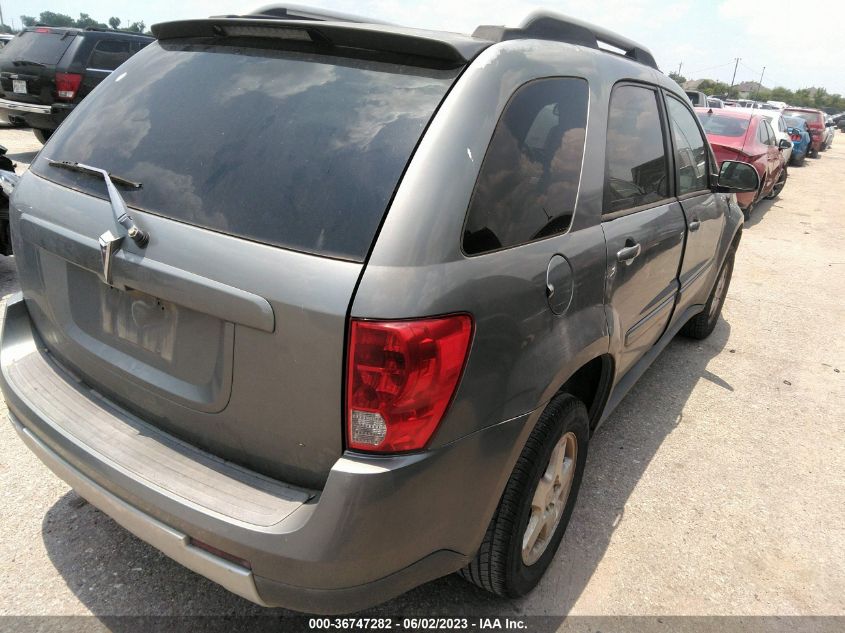 2006 Pontiac Torrent VIN: 2CKDL63F266059121 Lot: 36747282