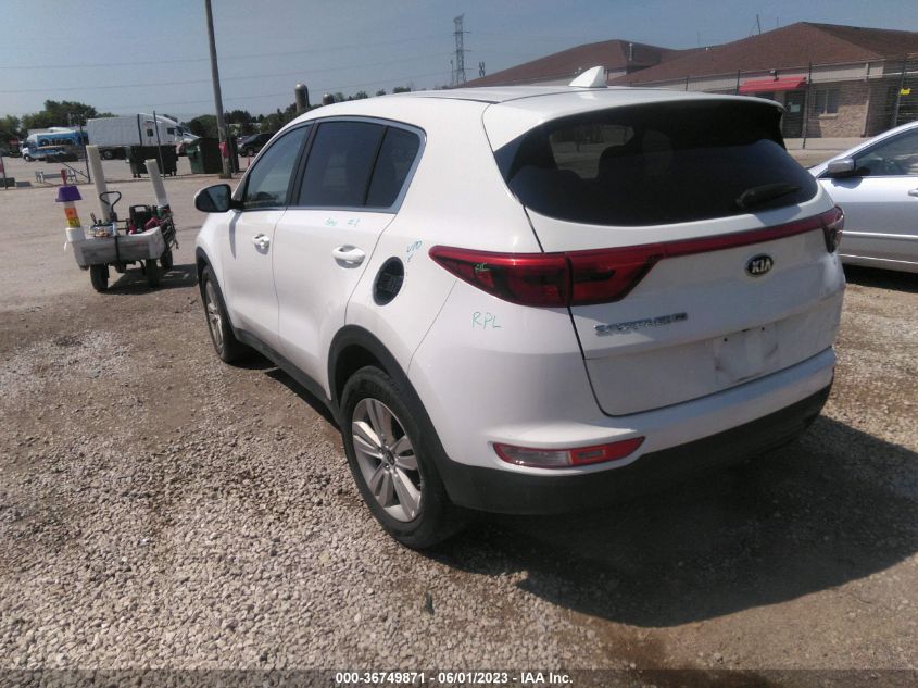 2017 Kia Sportage Lx VIN: KNDPM3AC1H7083311 Lot: 36749871