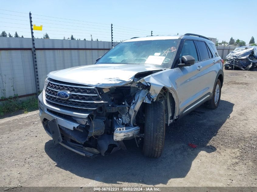 2021 Ford Explorer Xlt VIN: 1FMSK8DH6MGA74923 Lot: 36752231