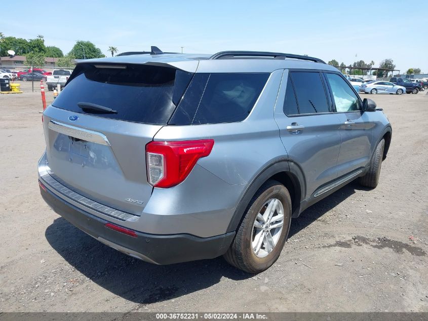 2021 Ford Explorer Xlt VIN: 1FMSK8DH6MGA74923 Lot: 36752231