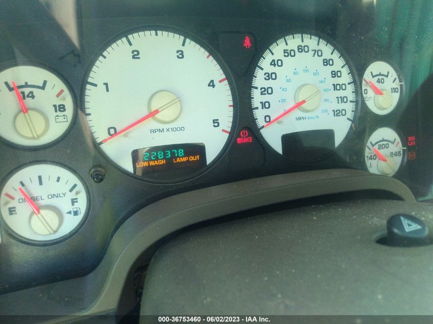 2005 Dodge Ram 2500 Slt VIN: 3D7KS28C65G703477 Lot: 36753460