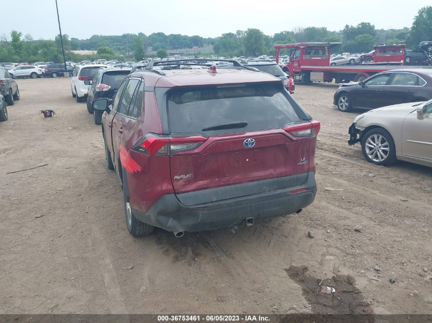 2019 Toyota Rav4 Hybrid Le VIN: 2T3LWRFV0KW040001 Lot: 40807753