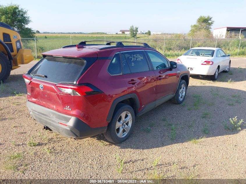 2019 Toyota Rav4 Hybrid Le VIN: 2T3LWRFV0KW040001 Lot: 40807753