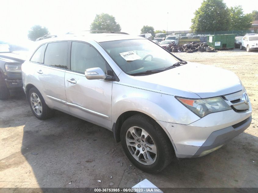 2008 Acura Mdx Technology Package VIN: 2HNYD28678H545786 Lot: 36753985