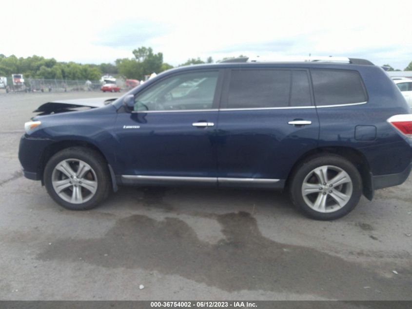 2012 Toyota Highlander Limited VIN: 5TDDK3EH8CS120660 Lot: 36754002