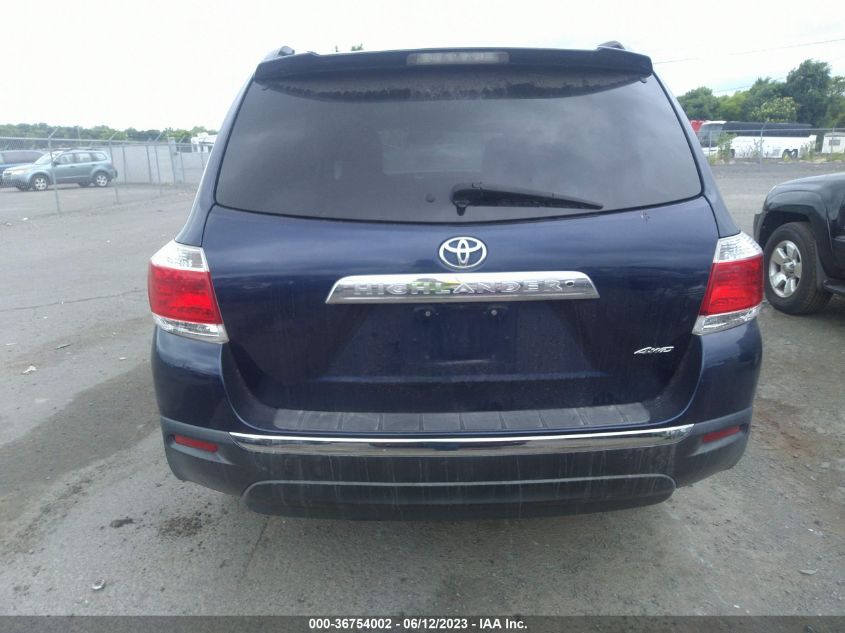 2012 Toyota Highlander Limited VIN: 5TDDK3EH8CS120660 Lot: 36754002