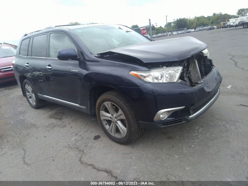 2012 Toyota Highlander Limited VIN: 5TDDK3EH8CS120660 Lot: 36754002