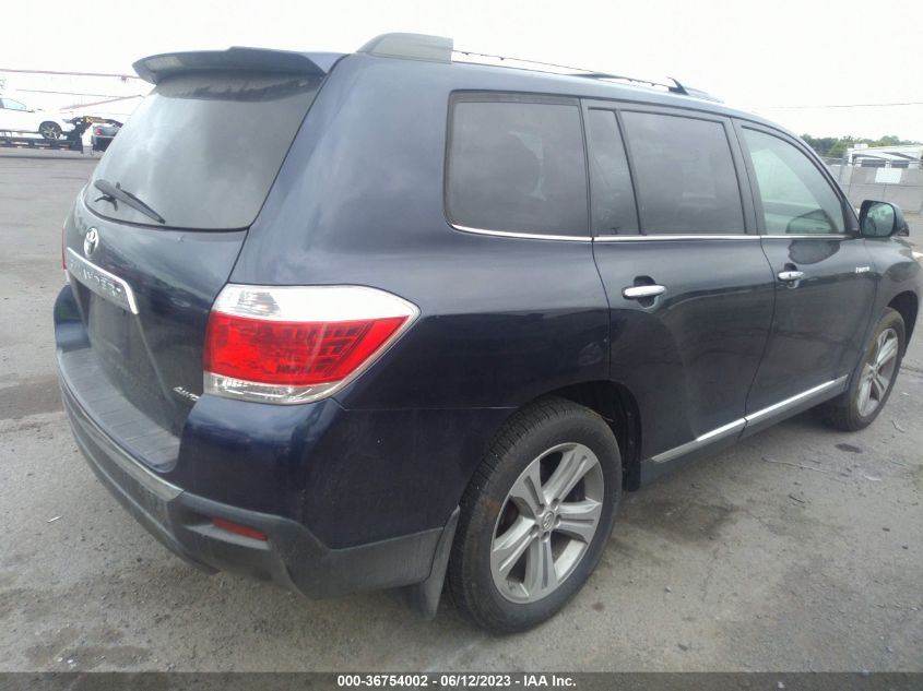 2012 Toyota Highlander Limited VIN: 5TDDK3EH8CS120660 Lot: 36754002