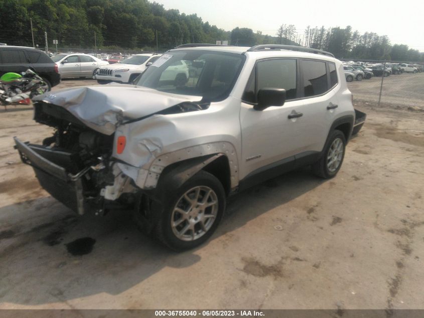 2019 Jeep Renegade Sport VIN: ZACNJBAB6KPJ74101 Lot: 36755040