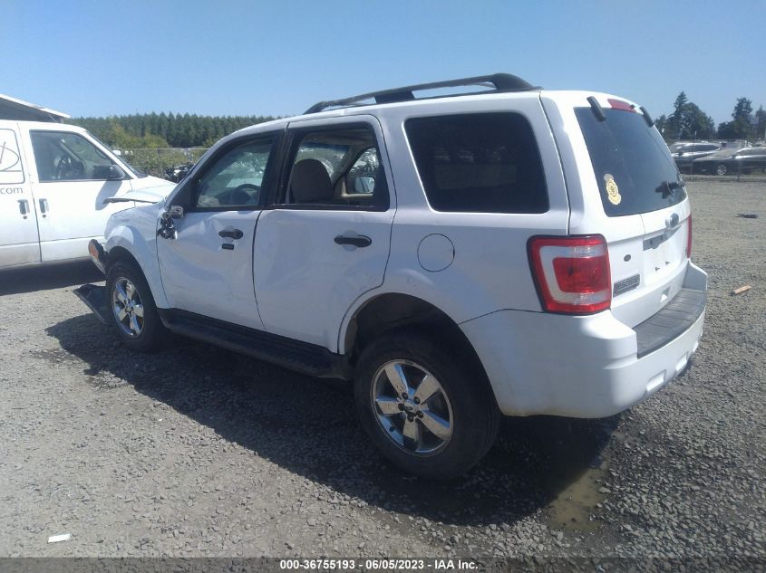 2011 Ford Escape Xlt VIN: 1FMCU9DG4BKA09543 Lot: 36755193