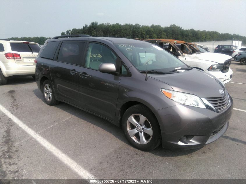 2013 Toyota Sienna Le V6 8 Passenger VIN: 5TDKK3DC1DS281737 Lot: 36755726