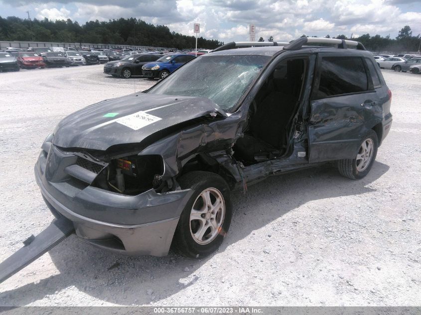 2004 Mitsubishi Outlander Ls VIN: JA4LX31F94U000617 Lot: 36756757