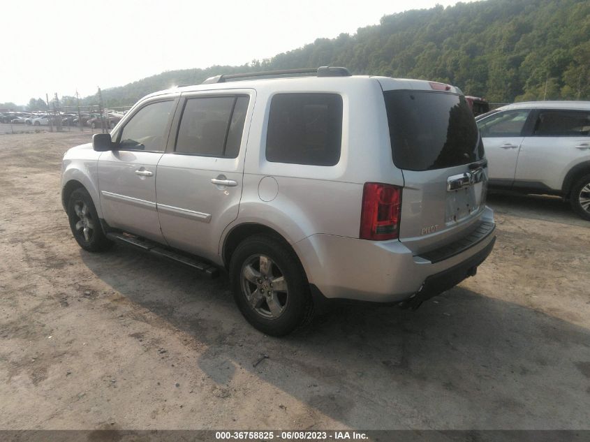 2011 Honda Pilot Ex-L VIN: 5FNYF4H50BB020553 Lot: 36758825