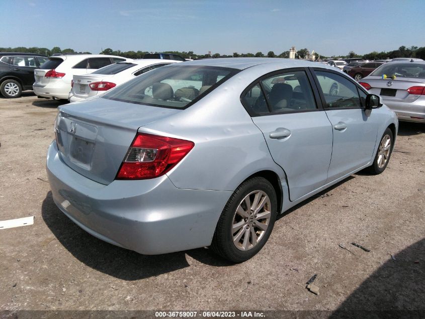 2012 Honda Civic Ex VIN: 19XFB2F82CE316010 Lot: 36759007