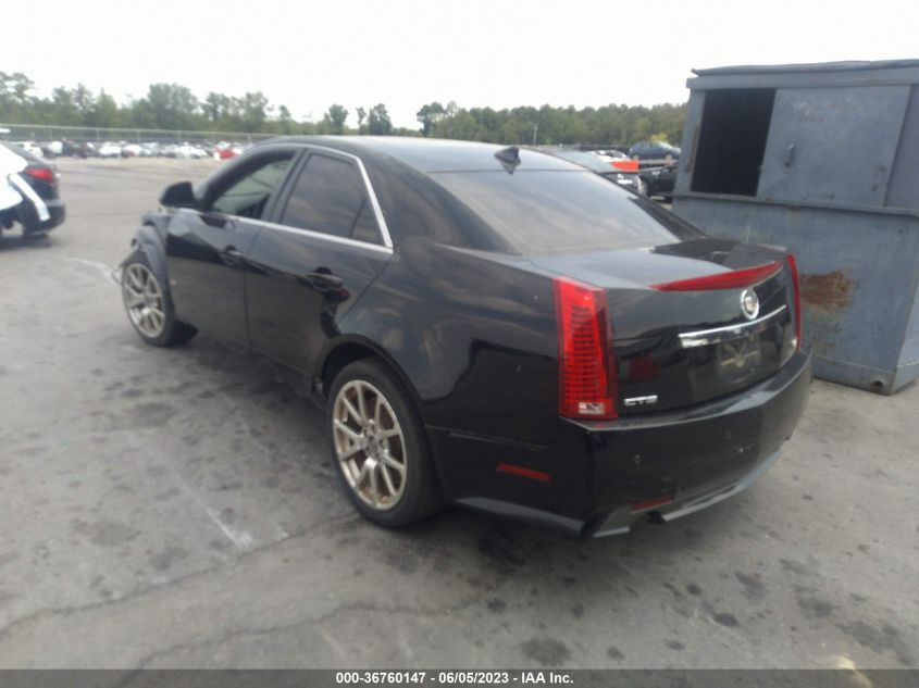 2010 Cadillac Cts-V VIN: 1G6DV5EP3A0119493 Lot: 36760147
