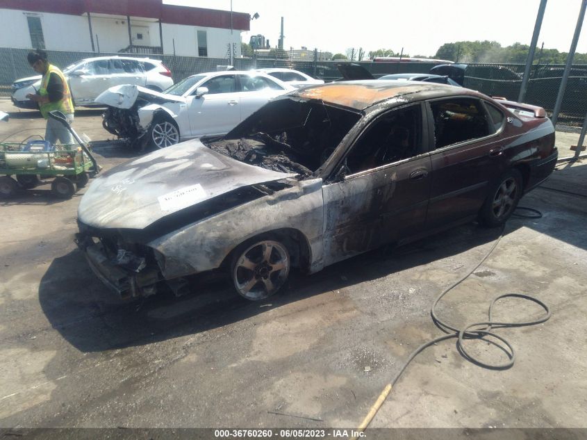 2003 Chevrolet Impala Ls VIN: 2G1WH52K139415149 Lot: 36760260