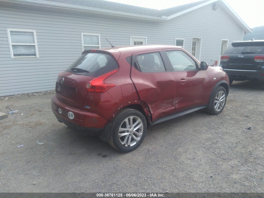 2013 Nissan Juke S VIN: JN8AF5MR9DT214695 Lot: 36761125