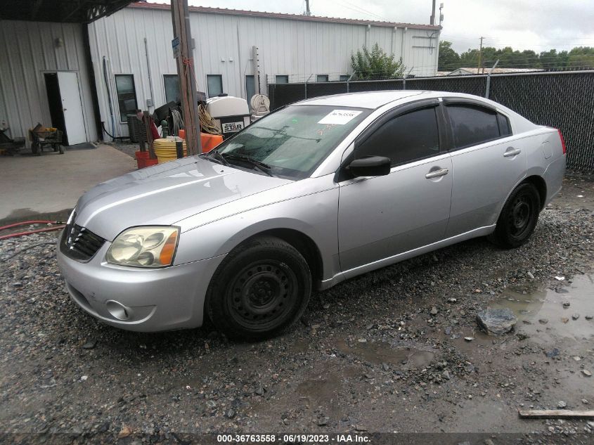 2007 Mitsubishi Galant Es/Se VIN: 4A3AB36F27E083680 Lot: 36763558