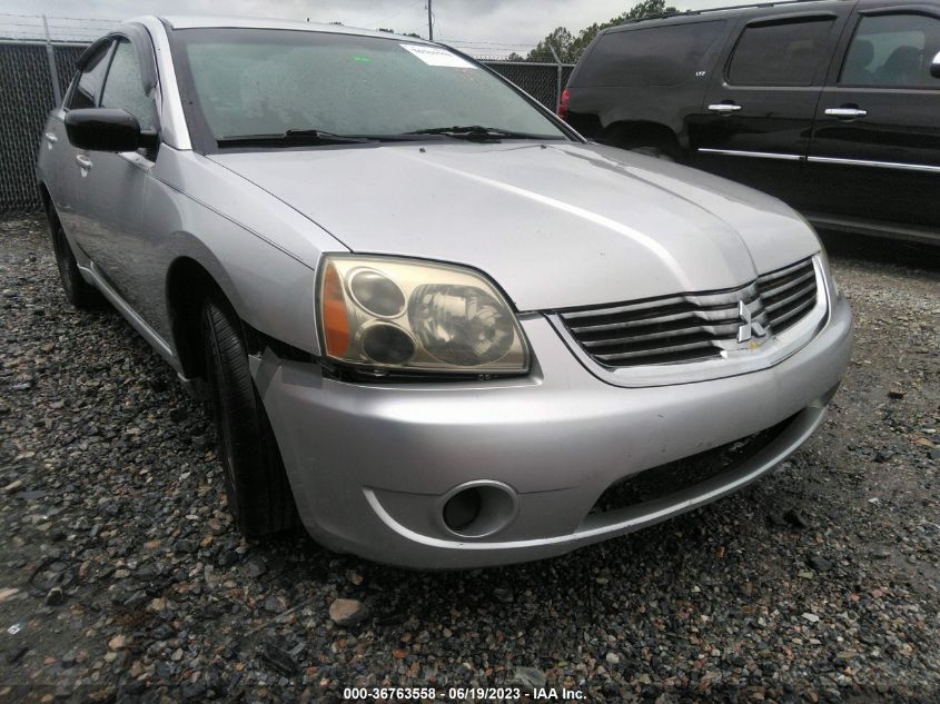 2007 Mitsubishi Galant Es/Se VIN: 4A3AB36F27E083680 Lot: 36763558