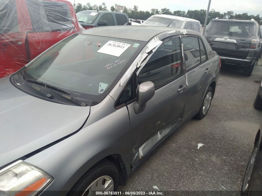 2010 Nissan Versa 1.8S VIN: 3N1BC1AP2AL373503 Lot: 36763811