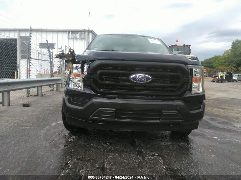 2022 Ford F-150 Xl VIN: 1FTFX1E59NKD79348 Lot: 36764247