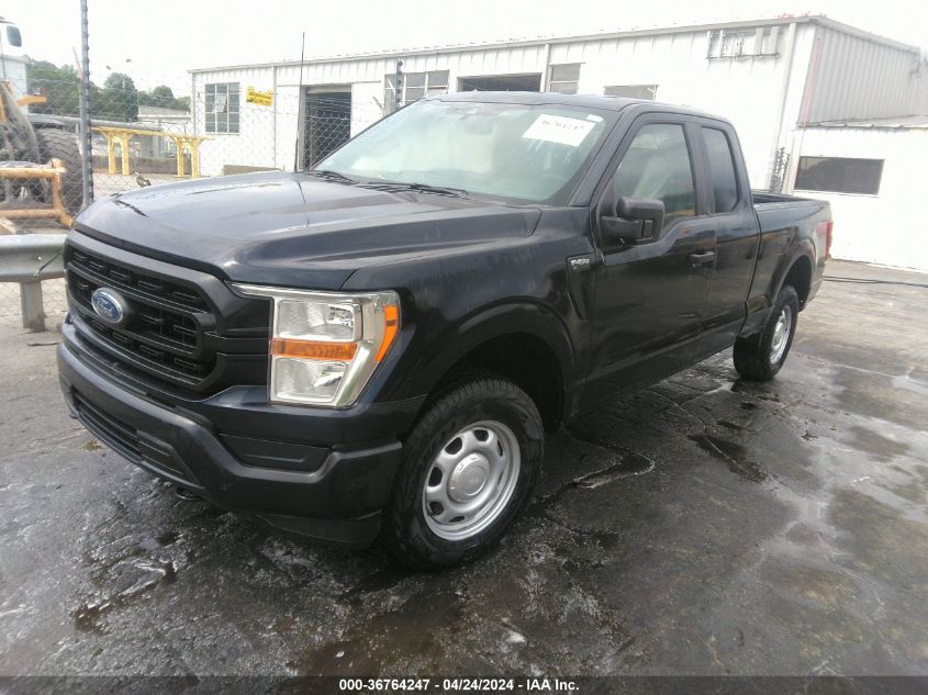 2022 Ford F-150 Xl VIN: 1FTFX1E59NKD79348 Lot: 36764247