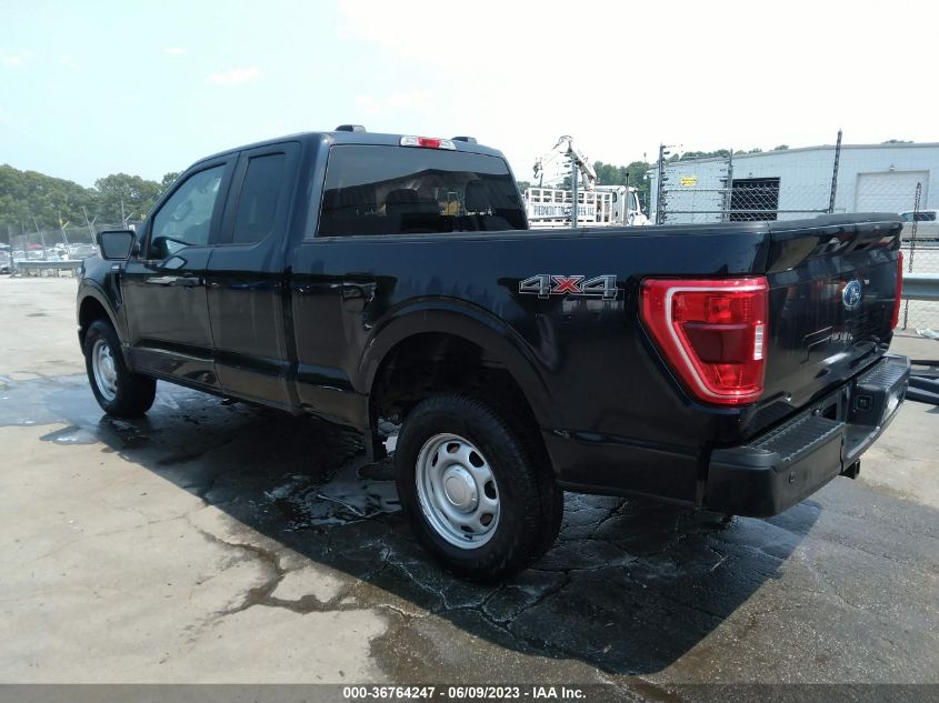 2022 Ford F-150 Xl VIN: 1FTFX1E59NKD79348 Lot: 36764247