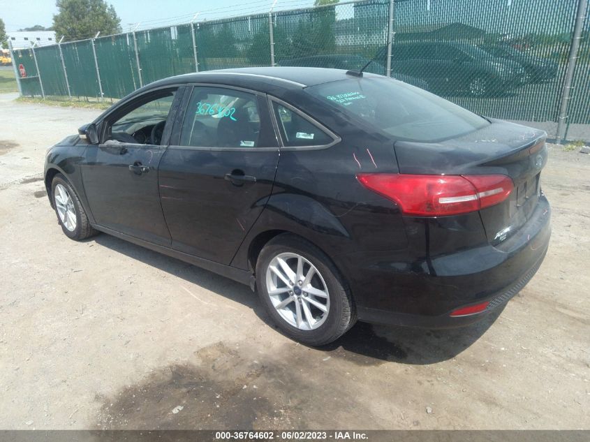 2017 Ford Focus Se VIN: 1FADP3F25HL302665 Lot: 36764602