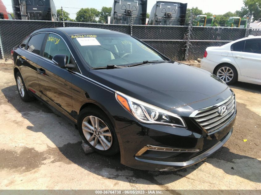 2015 Hyundai Sonata 1.6T Eco VIN: 5NPE24AA1FH130203 Lot: 36764738