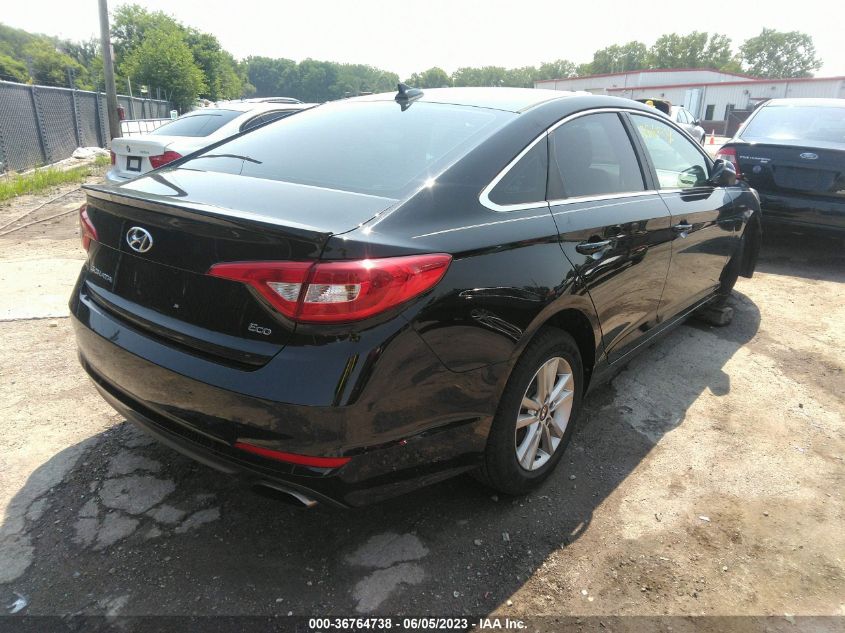 2015 Hyundai Sonata 1.6T Eco VIN: 5NPE24AA1FH130203 Lot: 36764738